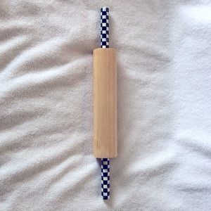 MacKenzie Childs Courtly Check Rolling Pin